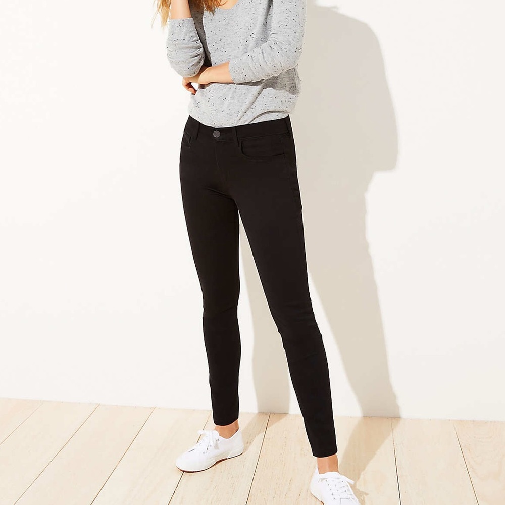 Black LOFT Jeggings